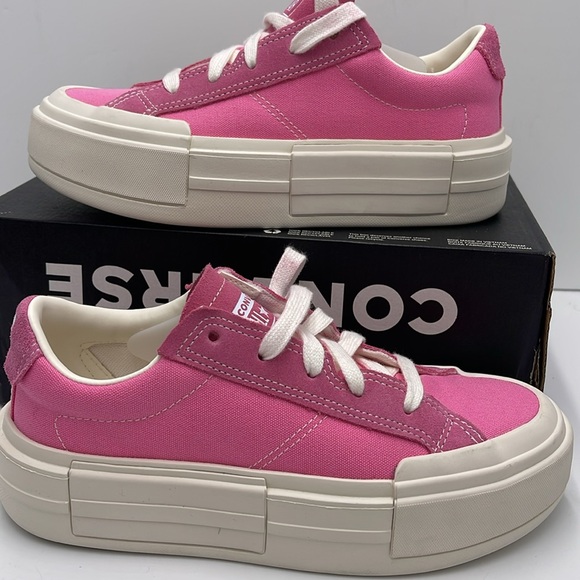 Converse WMNS CTAS CRUISE OX PINK/WHITE/EGRET A10440C Platforms Sneakers - Picture 15 of 16